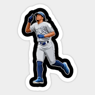 Adalberto Mondesi Celebrates Sticker